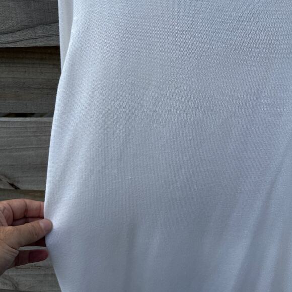 Vintage White Side Effects Cardigan pocket sweater Size Medium - Picture 7 of 7